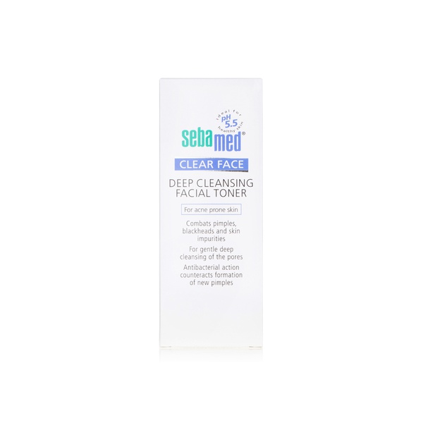 Sebamed deep cleansing clear facial toner 150ml - Waitrose UAE & Partners - 4103040143136