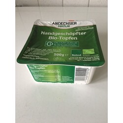 Andechser Natur handgesch. Bio-Topfen-Quark 20%, 500 g - 4104060000102