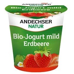 Andechser Natur Joghurt Erdbeere - 4104060027314