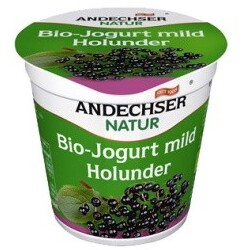 Andechser Natur Bio-Jogurt mild Himbeere, 150 g - 4104060028168