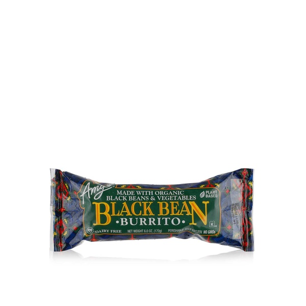 Amy's black bean vegetable burrito 170g - Waitrose UAE & Partners - 42272000739