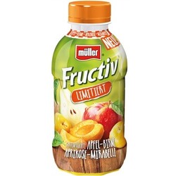 Müller Fructiv Limitiert Apfel-Birne-Aprikose, 0,44 l - 42298687