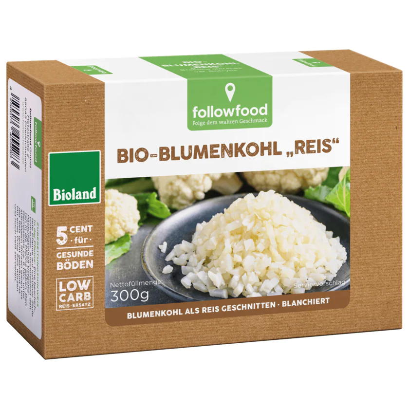Bio Blumenkohl Reis - 4250073455283
