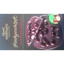 Mount momami Chocolate Country frischgeschöpft - Zartbitter mit gerösteten und caramelisierten Haselnüssen - 4250150623000