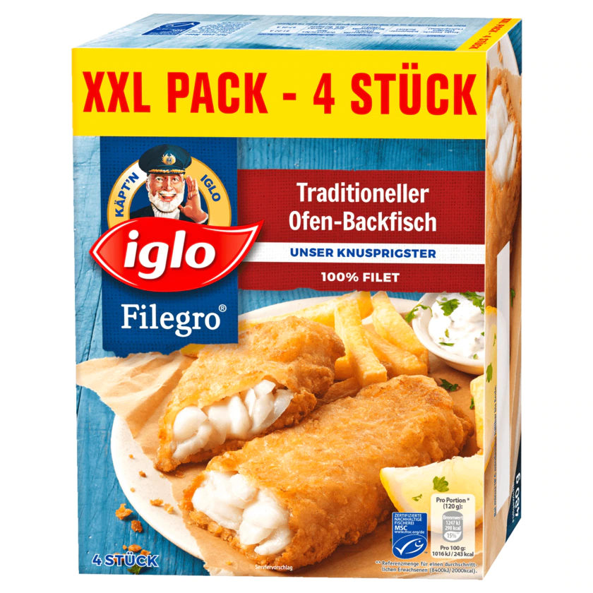 Filegro Ofen-Backfisch XXL-Pack - 4250241206969
