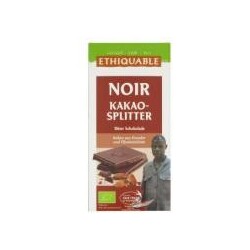 Ethiquable Noir Kakaosplitter Bitter-Schokolade - 4250451630028