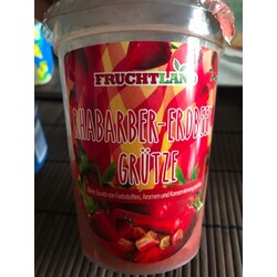 Fruchtland Rhabarber-Erdbeer Grütze - 4250594101157