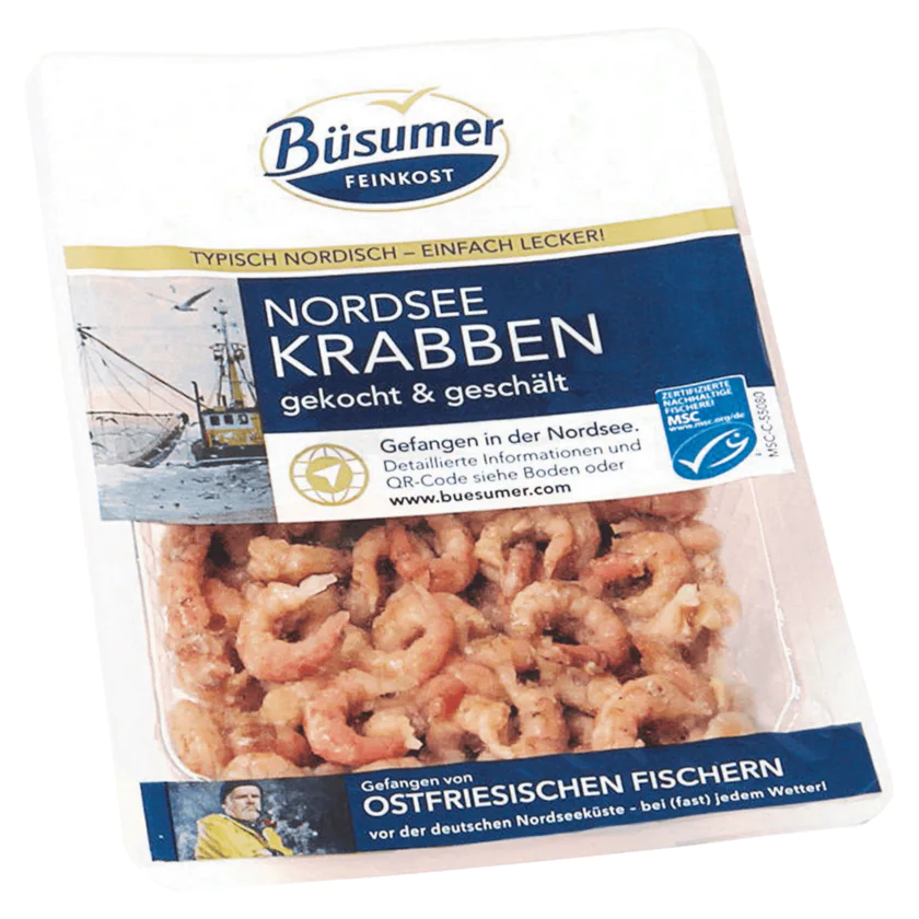 Büsumer Feinkost Nordsee Krabben 50g - 4260004612050