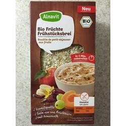 Alnavit Bio Früchte Frühstücksbrei, 280 g - 4260012975154