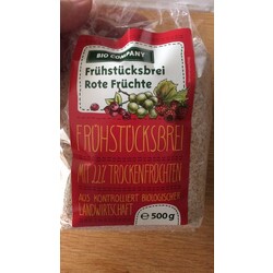 Bio Company Frühstücksbrei Rote Früchte - 4260042311106