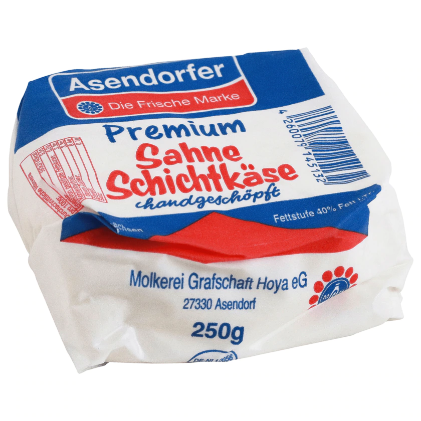 Asendorfer Premium Sahneschichtkäse 250g - 4260079145132