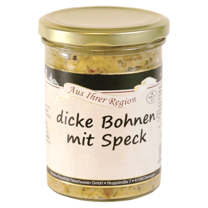 Struzina Dicke Bohnen mit Speck 400g - 4260087693663