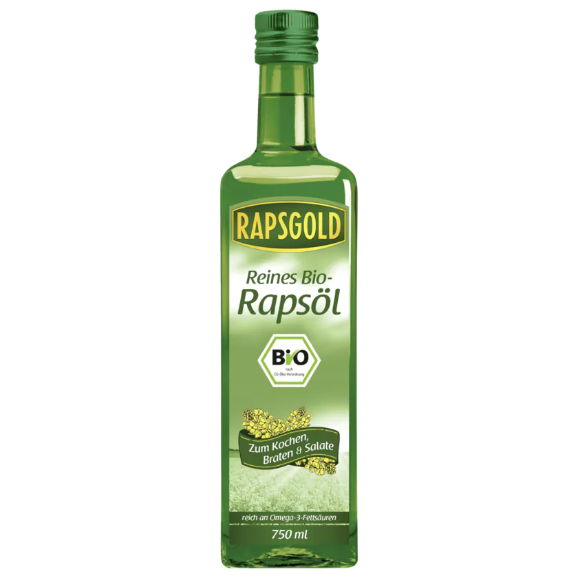 Rapsgold Reines Bio-Rapsöl 750ml - 4260106710135