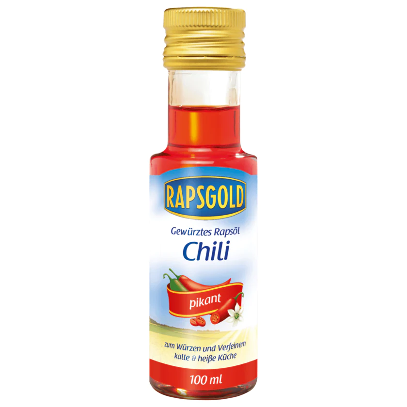 Rapsgold Gewürztes Rapsöl Chili 100ml - 4260106719930