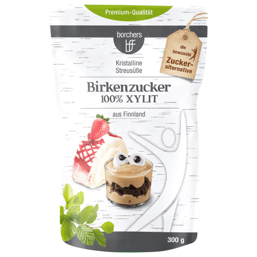 BFF Kristalline Streusüsse Birkenzucker 100% Xylit 300 g - 4260175670668