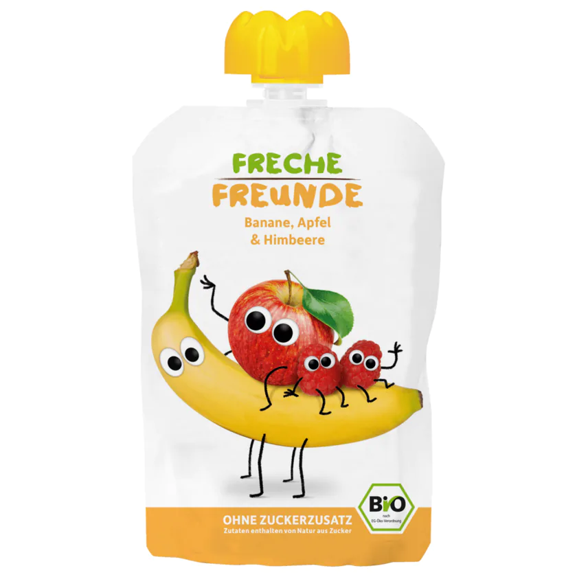 Freche Freunde Apfel, Banane & Himbeere - 4260249140257