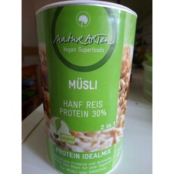 Matura Arten Müsli Hanf Reis Protein 30% - 4260290074099