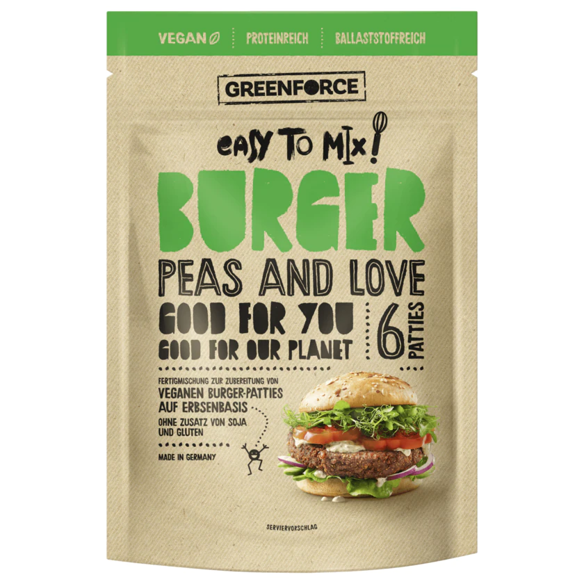 Greenforce Burger easy to Mix 150g - 4260322210754
