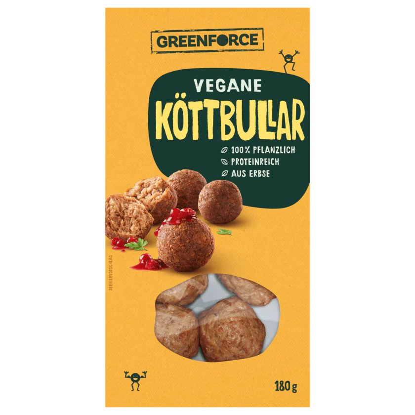 Greenforce Frische Köttbullar vegan 180g - 4260322211355