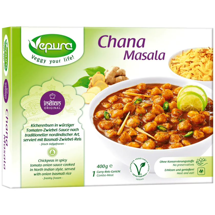 Vepura Chana Masala 400g - 4260357270181