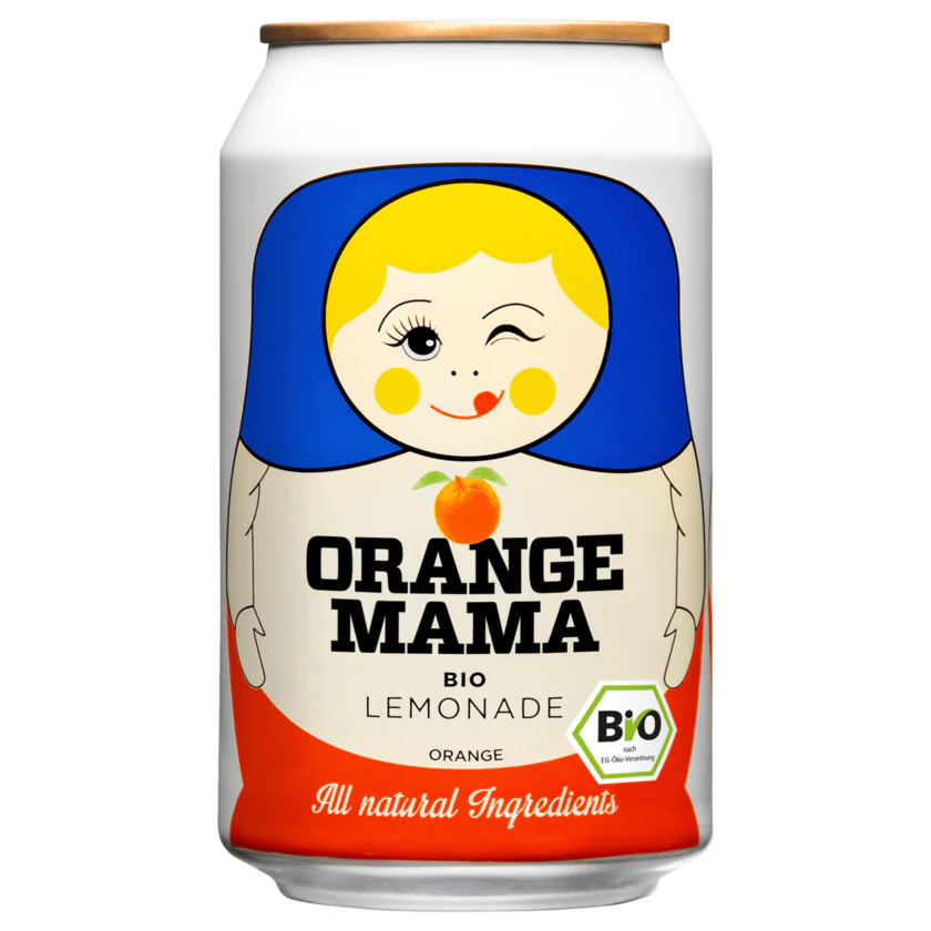 Orange Mama Bio Lemonade Orange 0,33l - 4260370660136