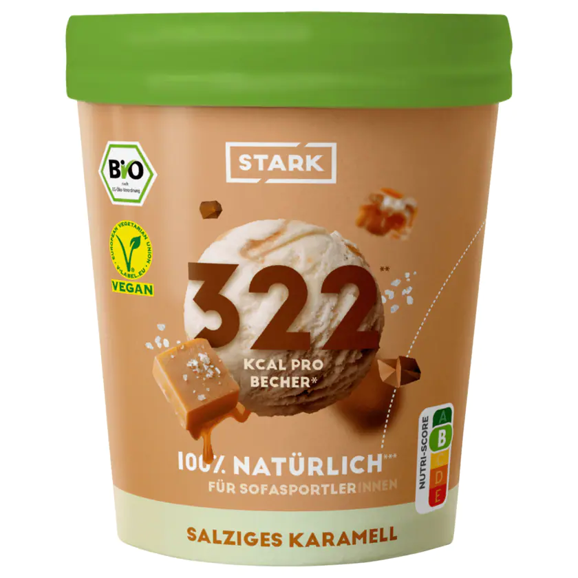 Stark Bio Salziges Karamell vegan 400ml - 4260376843267