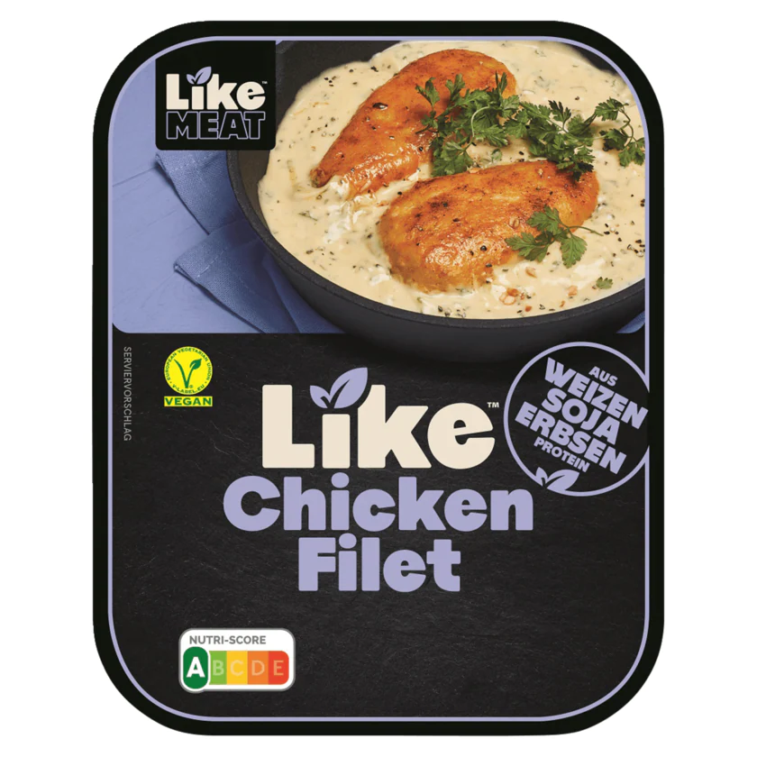 LikeMeat Like Chicken Filet vegan 180g - 4260380664483