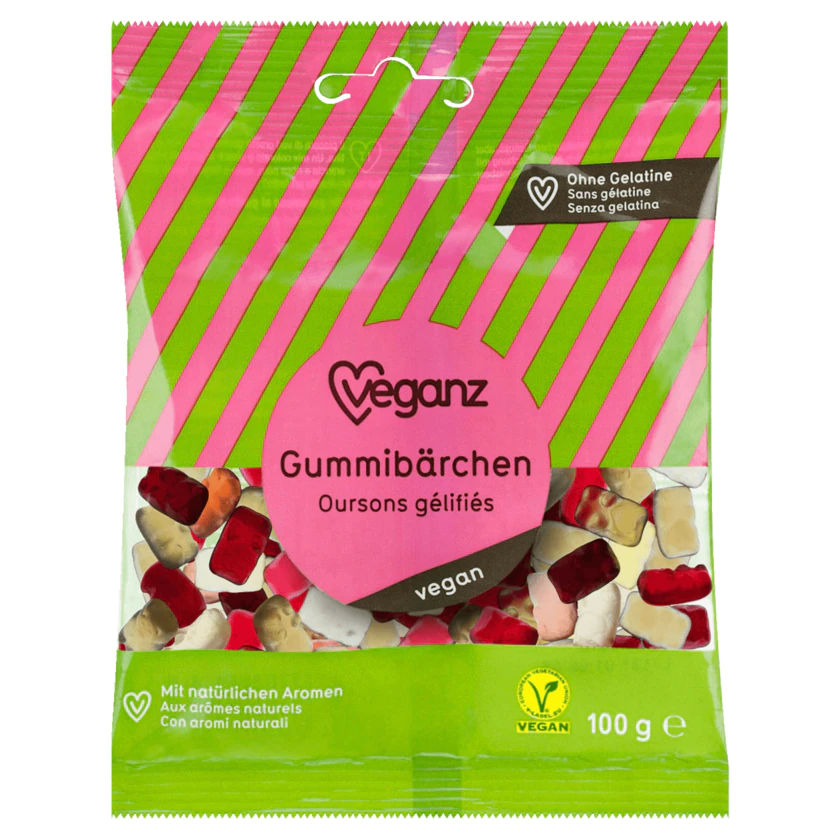 Veganz Gummibärchen vegan 100g - 4260402484327