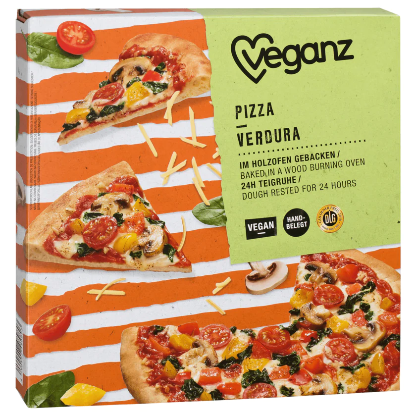 Veganz Pizza Verdura vegan 410g - 4260402489803