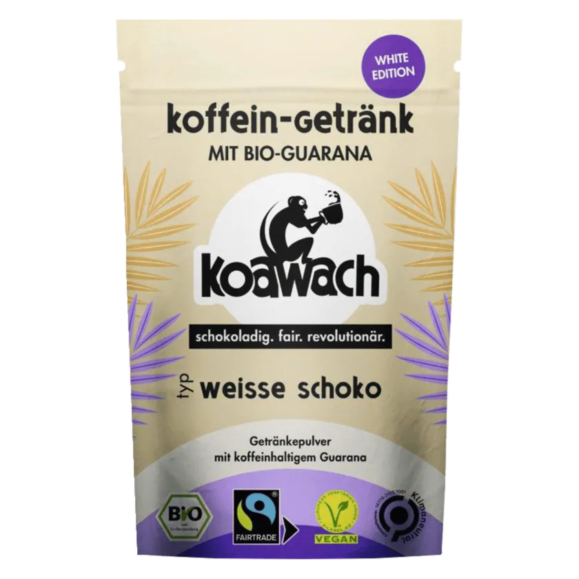 Koawach Bio Koffein-Getränk Weisse Schokolade 100g - 4260407953163