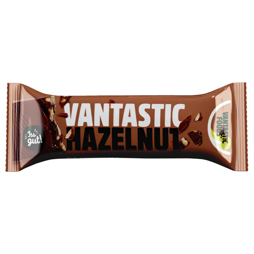 Vantastic foods Bio Riegel Vegan Hero Haselnuss 40g - 4260430651913