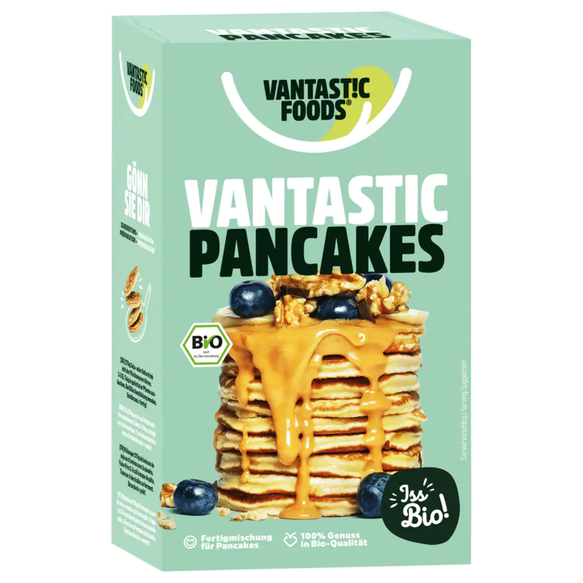 Vantastic Foods Bio Pancakes 180g - 4260430655768