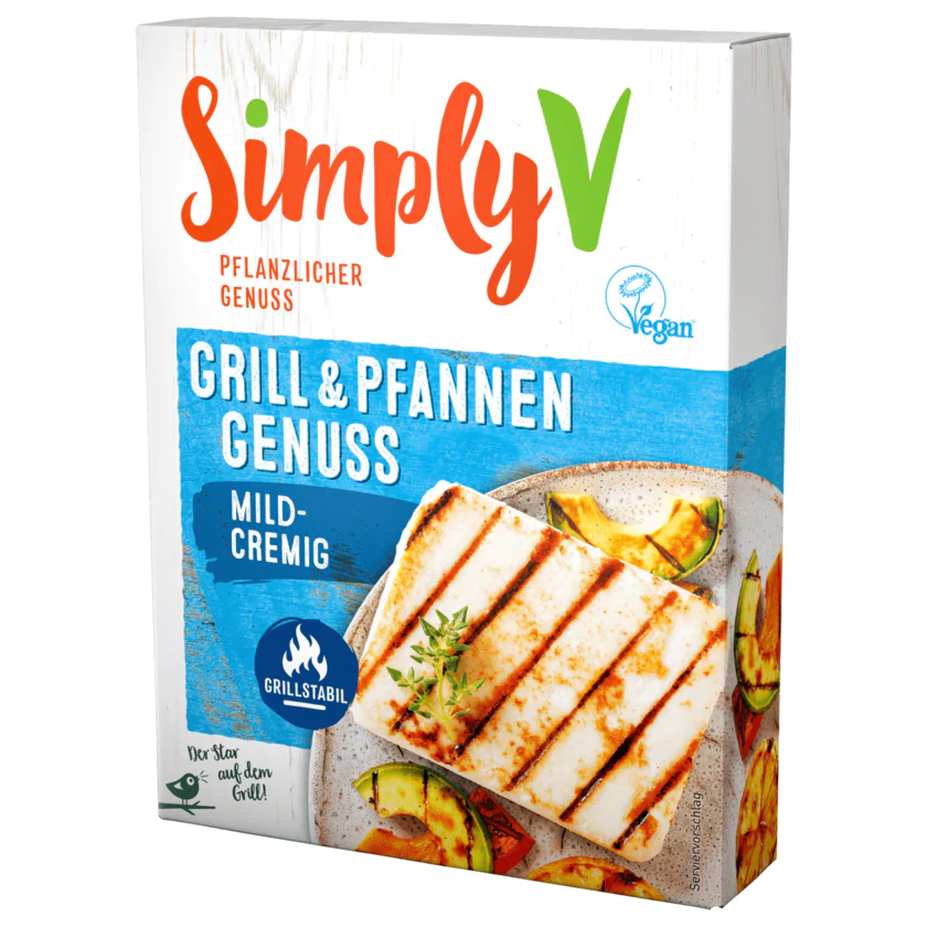 Simply V Grill- & Pfannengenuss mild cremig vegan 150g - 4260444961343