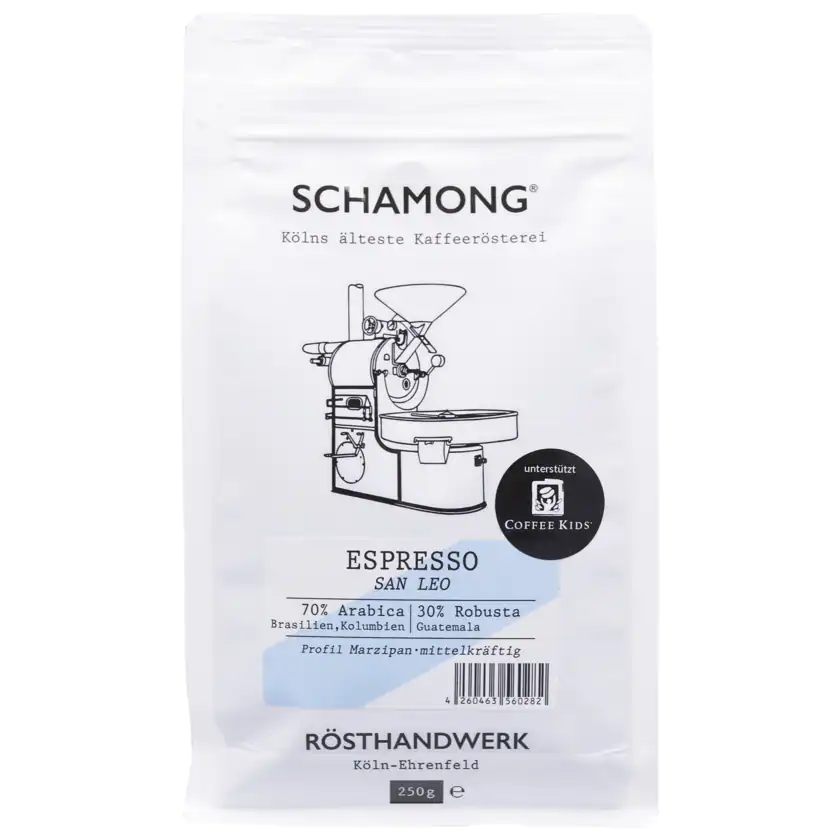 Schamong Espresso San Leo gemahlen 250g - 4260463560497