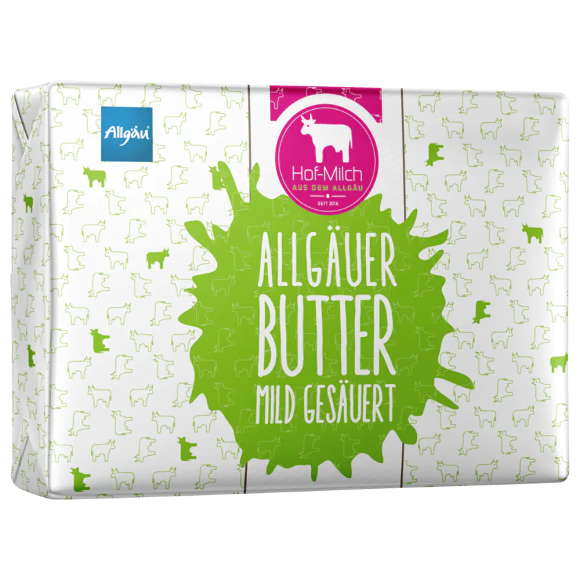 Allgäuer Hof-Milch Butter 250g - 4260488780283