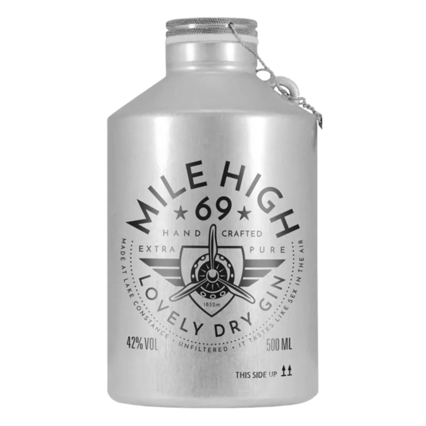 Bodensee Hag. Mile High 69 Gin 0,5l - 4260506220869