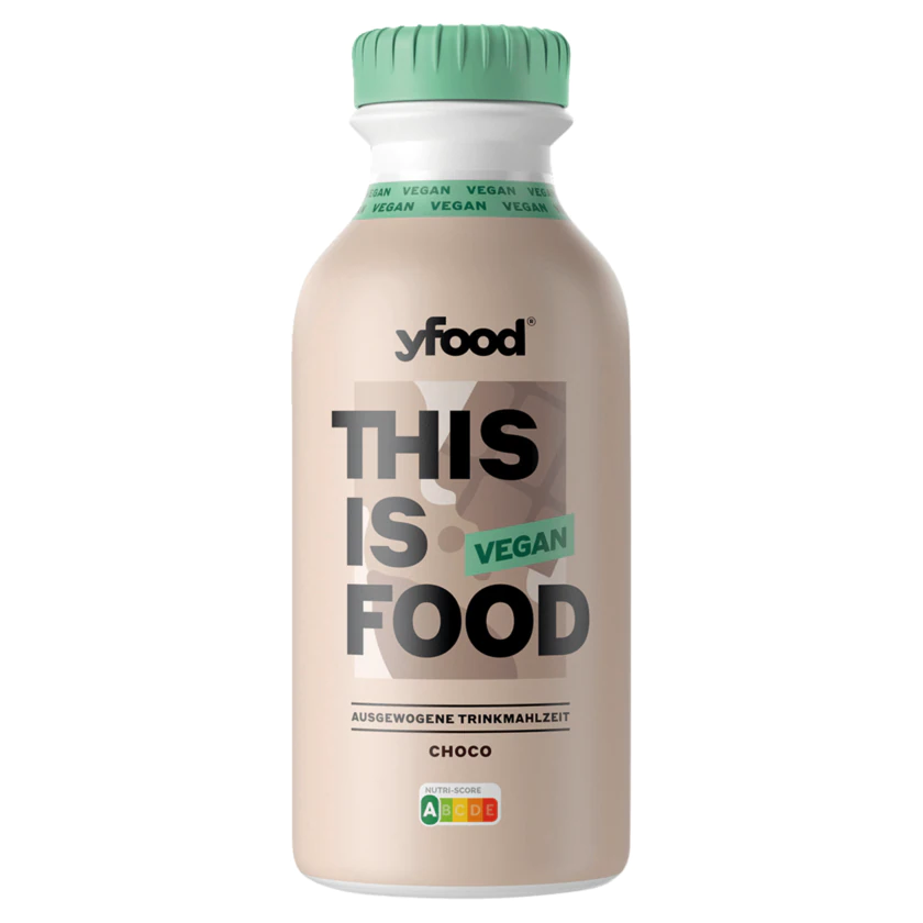 yfood Trinkmahlzeit Choco vegan 500ml - 4260556632506