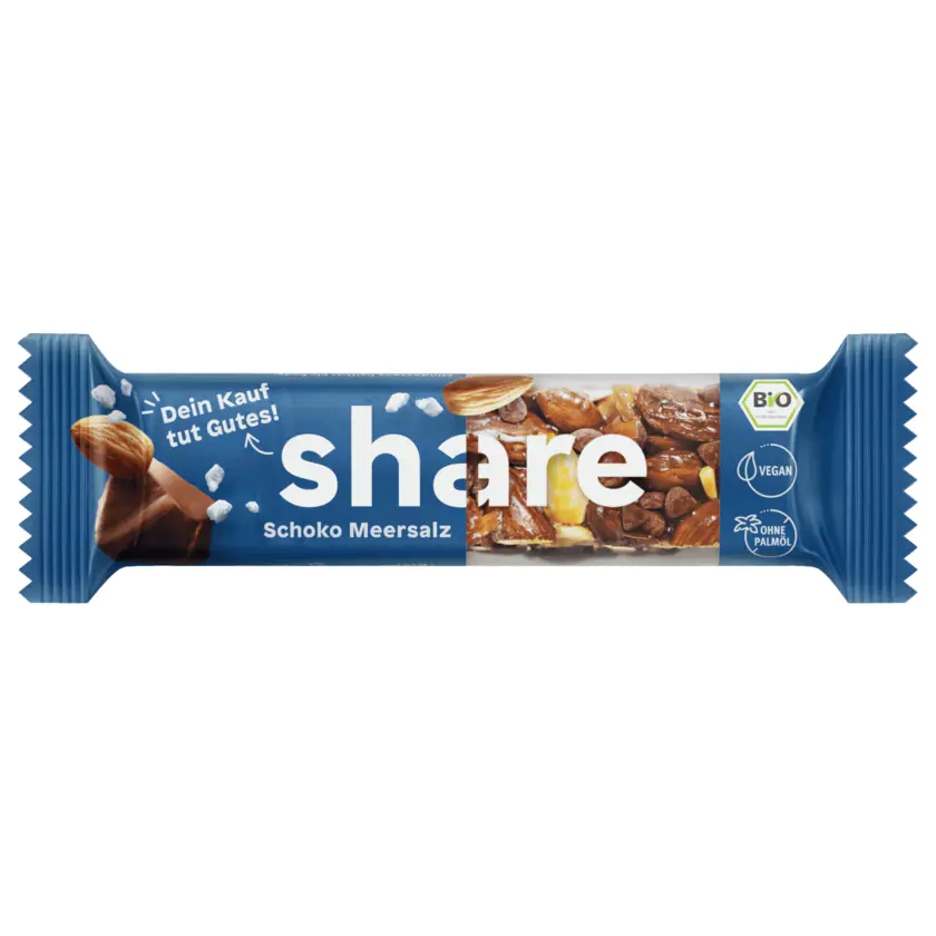 share Bio-Riegel Schoko Meersalz 35g - 4260556670935