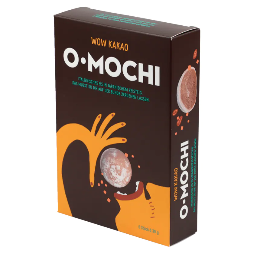 O-Mochi Mochi Eis Chocolate 6 Stück, 180g - 4260611590086