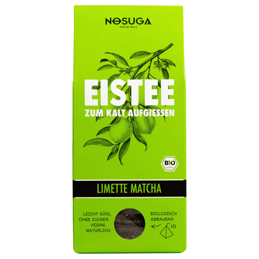 Nosuga Bio Eistee Limette Matcha 25g - 4260703860097