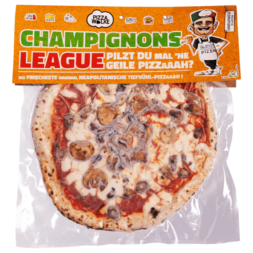 Pizza Wolke Champignons League Pizza 580g - 4260722490176