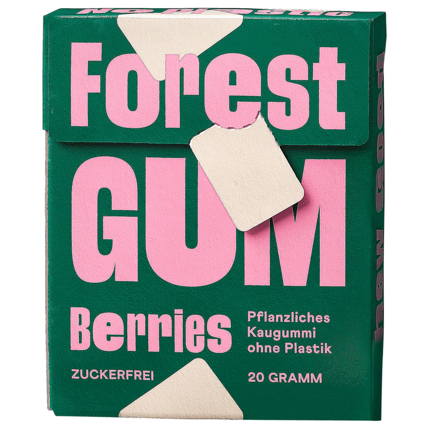 Forest Gum Kaugummi Berries 20g - 4270000400544