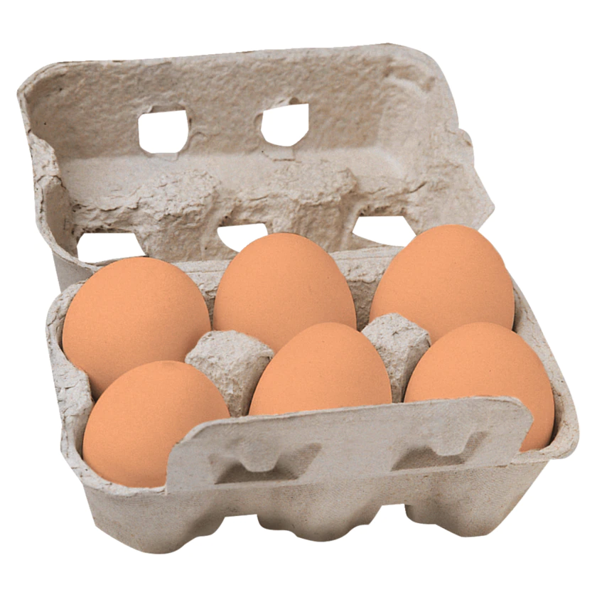 Dein Land Eier Freilandhaltung 6 Stück - 4280000406668