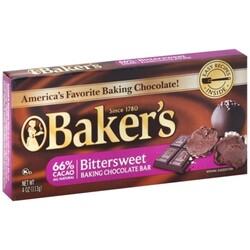 Bakers Baking Chocolate Bar - 43000054000