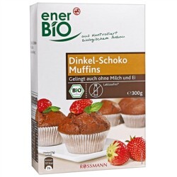 enerBio Dinkel-Schoko Muffins - 4305615183077