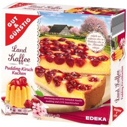 Gut&Günstig Landkaffee Pudding-Kirsch-Kuchen - 4311596445196