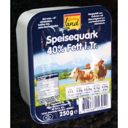 Gutes Land - Speisequark 40% Fett i.Tr. - 4316268153942