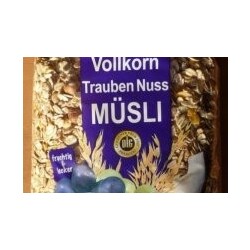 Kornmühle Vollkorn Trauben Nuss Müsli - 4316268193238