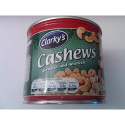 Clarky´s - Cashews - 4316268347693