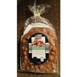 Gourmet Edel Vollmilch Schokolade mit Haselnüssen, Mandeln & Karamell - 4316268426947